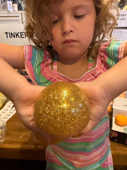 Glitter Dumpling with Orbeez