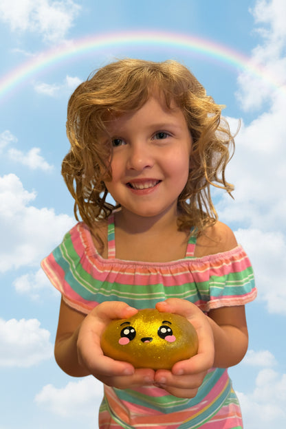 Glitter Dumpling with Orbeez