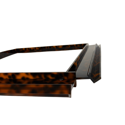 Mahjong Studios - Luxury Handmade Tortoise Shell Acrylic Mahjong Racks and Pushers Set of 4