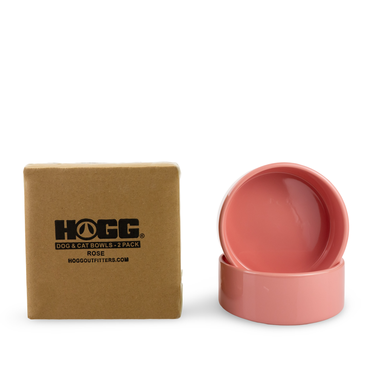 Hogg Outfitters - 6" SUBLIMATION CERAMIC DOG BOWL (2 PACK)