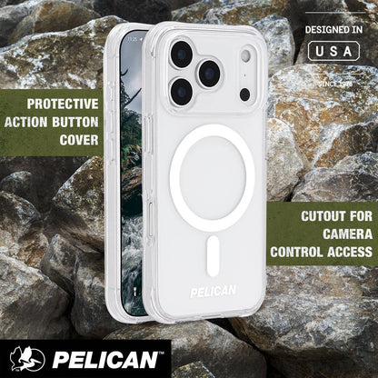 Case-Mate - Pelican Ranger Clear MagSafe - iPhone 17 Pro