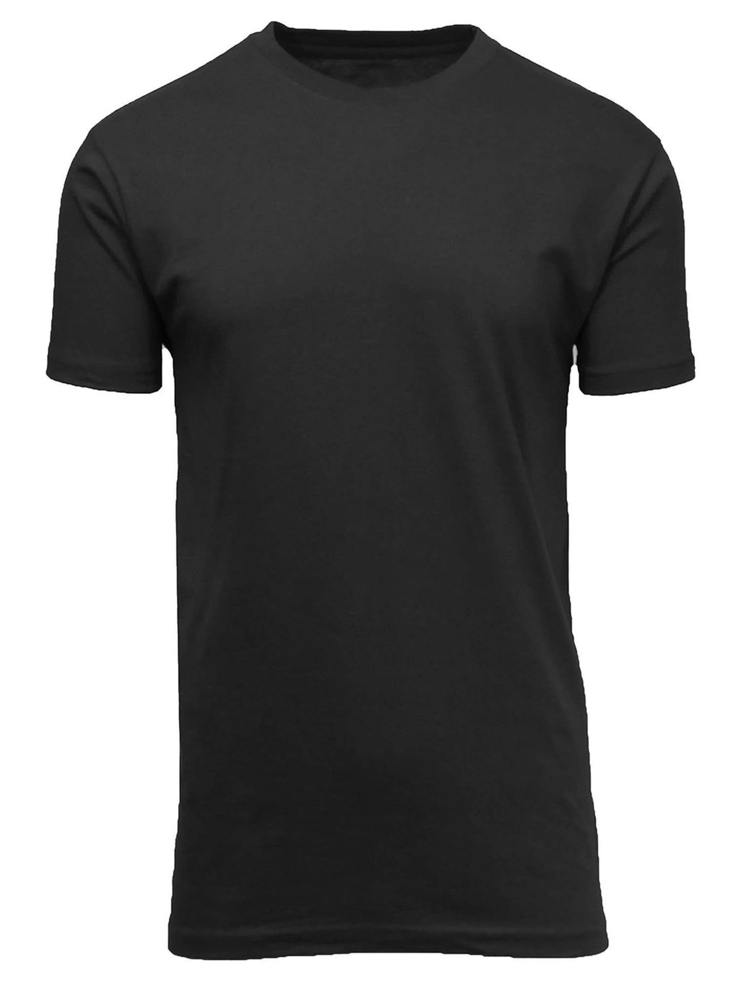 Galaxy By Harvic - Men's Short Sleeve Crew Neck Cotton Blend Classic Tee