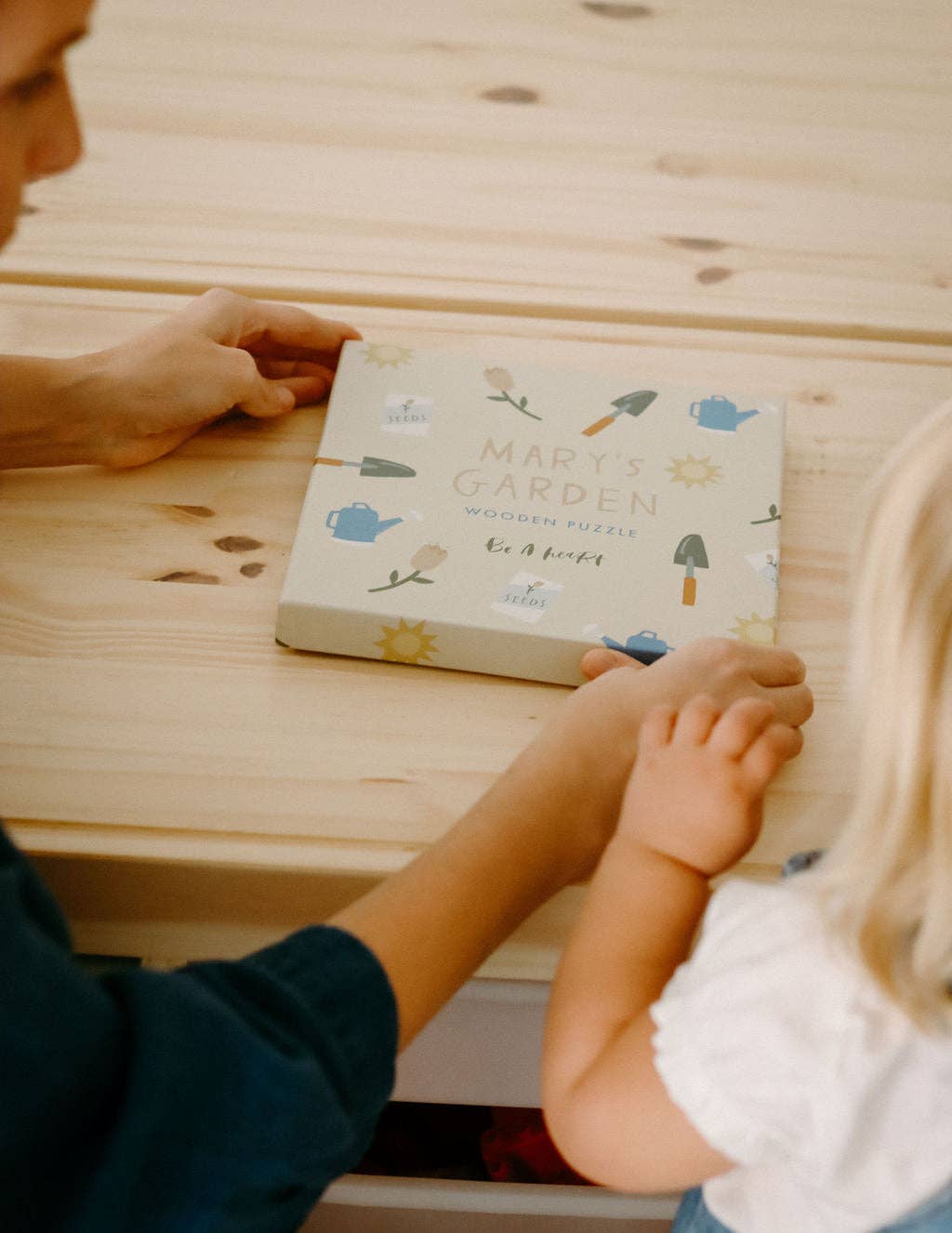 Be A Heart - Mary's Garden Wooden Puzzle