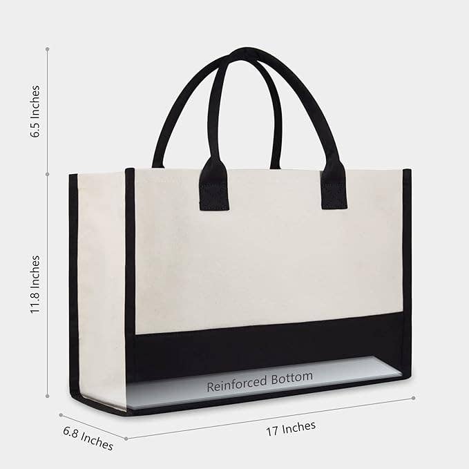 Alo Organic International - Customizable High Quality Canvas Tote Bag for Women