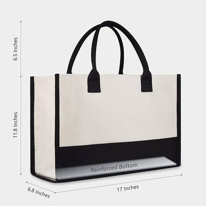 Alo Organic International - Customizable High Quality Canvas Tote Bag for Women