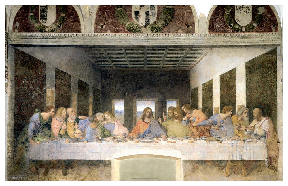 Pyramid America - DaVinci's Last Supper 11x17 Bag and Boarded Poster