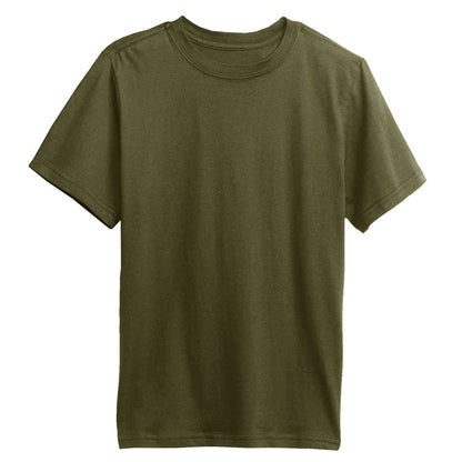 Galaxy By Harvic - Boy’s Short Sleeve Crew Neck Stretch Tee