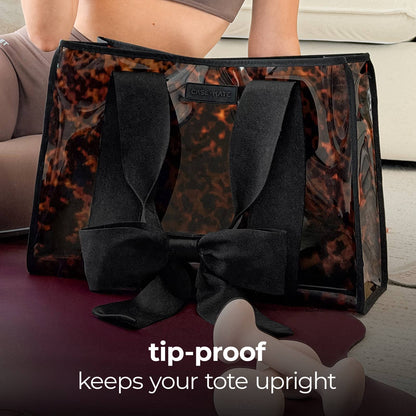 Case-Mate - Case-Mate Tortoiseshell Bow Jelly Tote Bag