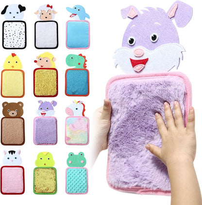 Special Supplies - Special Supplies Sensory Zoo Animal Mats, 10 Sets, Tactile Stimulation for Kids, Supports Autistic and Processing Challenges, Calming and Stimulating Early Learning Play