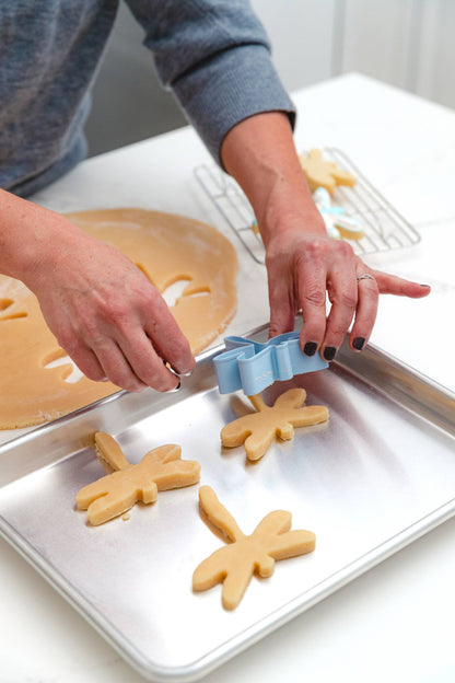 Handstand Kitchen - Blooming Colors Cookie Cutter & Spatula Set Display