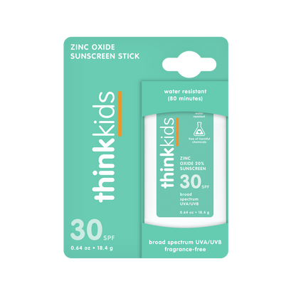 Think - Think Kids SPF 30 Face & Body Sunscreen Stick, EWG Rated
