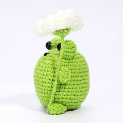 Showcase - The LOOP Brigade: DIY Mini Crochet Plush Toy Complete Kit For Beginners - Bogart the Frog