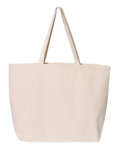 The Park Wholesale - OAD Jumbo Tote, Cotton Canvas Tote Bag - OAD108