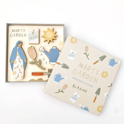 Be A Heart - Mary's Garden Wooden Puzzle