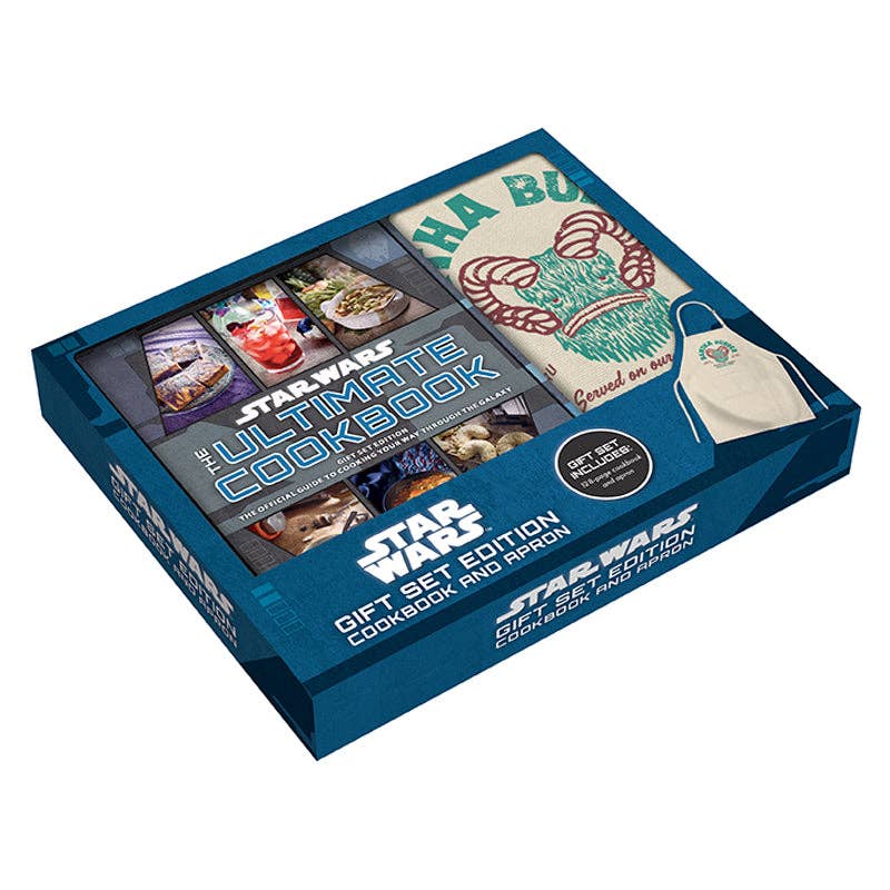 Star Wars: Gift Set Edition Cookbook and Apron (New 2023!)
