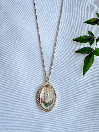 Harleigh Leonards Designs - Our Lady of Lourdes Necklace