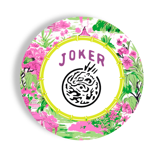 Fabuplates - Mahjong 24ct 9" Paper Plates– Salad/Dinner Separates
