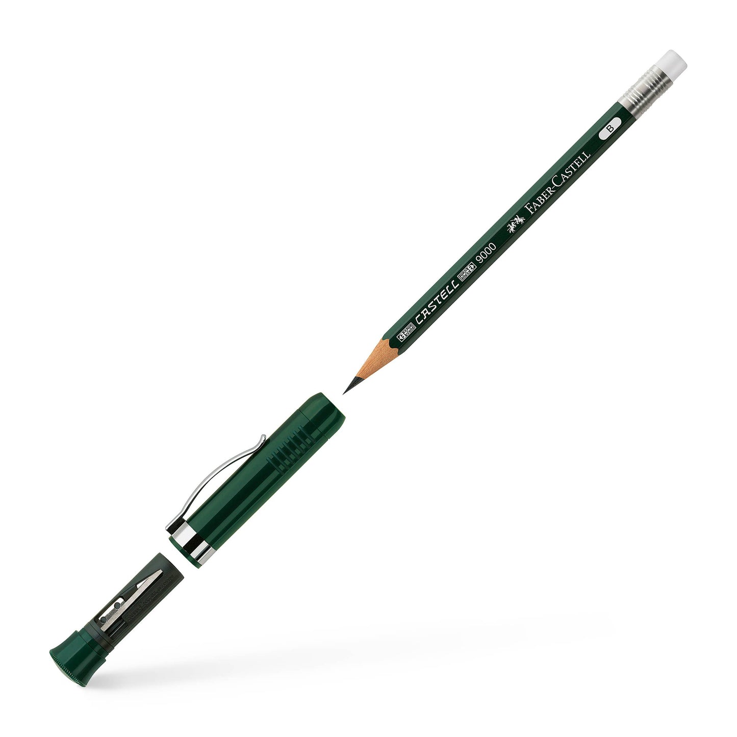 Faber-Castell / Creativity for Kids - Perfect Pencil, Castell 9000 with Built-in Sharpener Cap