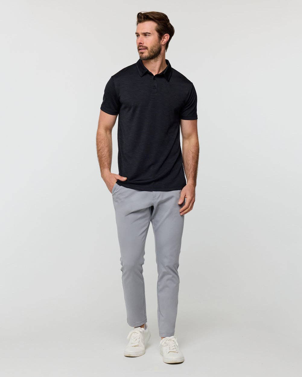INTO THE AM - Men's Active Golf Polo