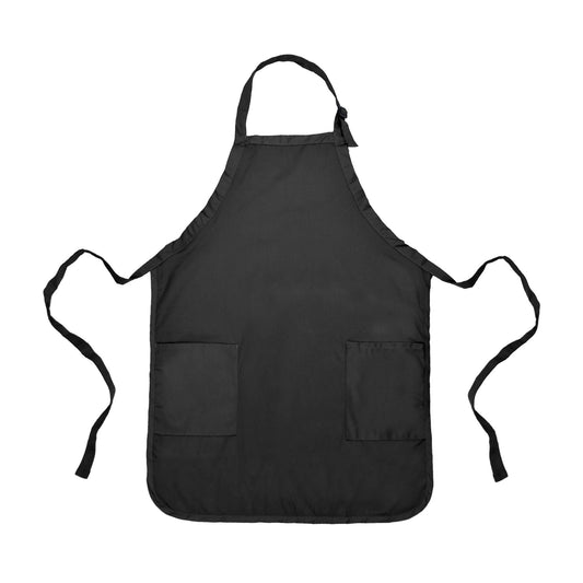 Dalix - DALIX Apron Restaurant Home Spun Poly Cotton 2 Pockets
