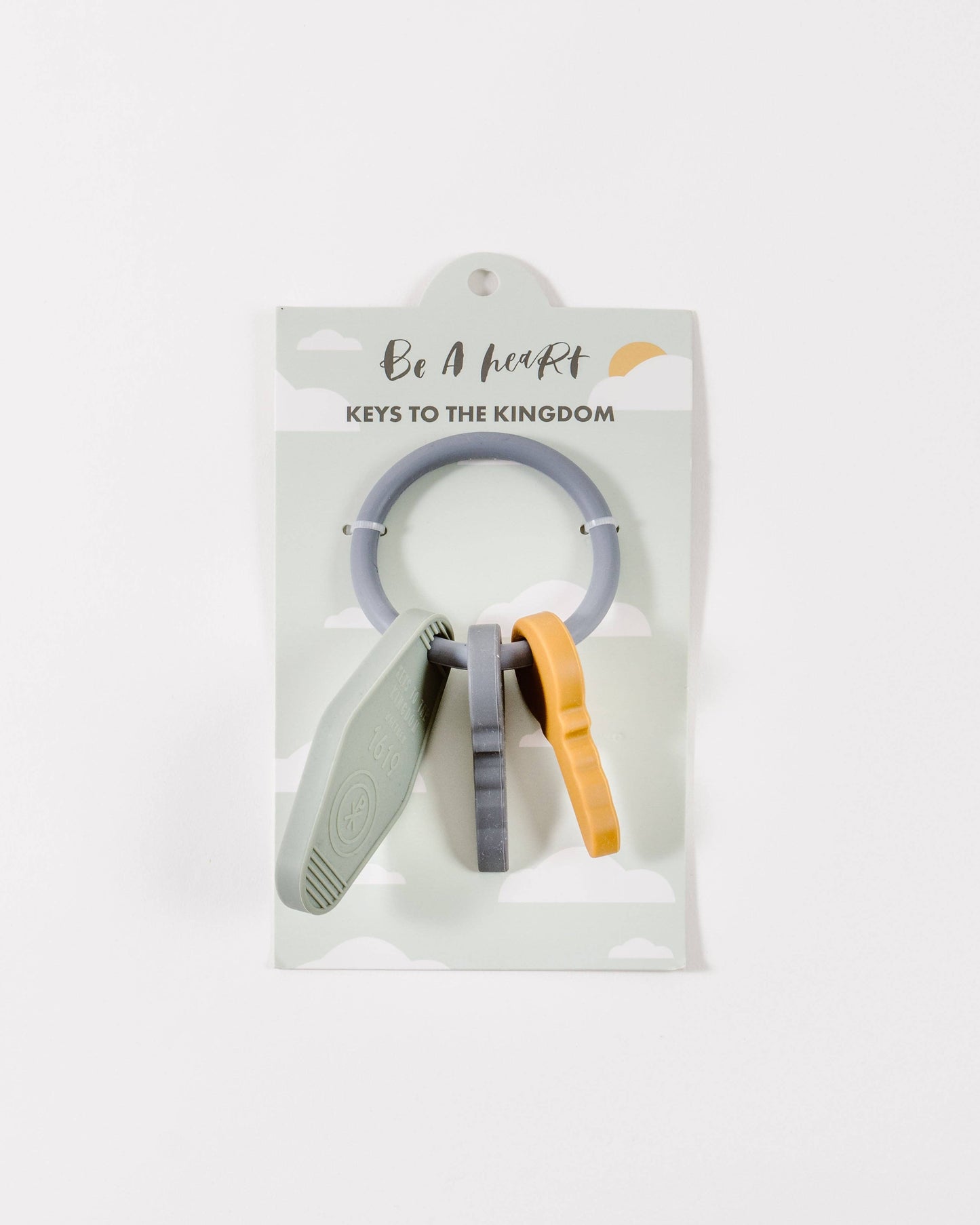 Be A Heart - Keys to the Kingdom Silicone Teethers
