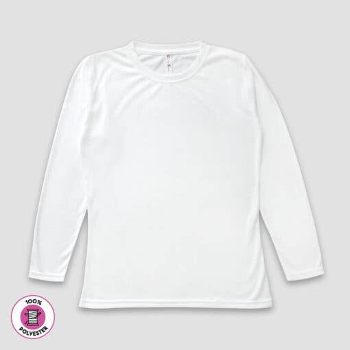 Laughing Giraffe - Women Long Sleeve T-Shirt, Sublimation Ladies Blank