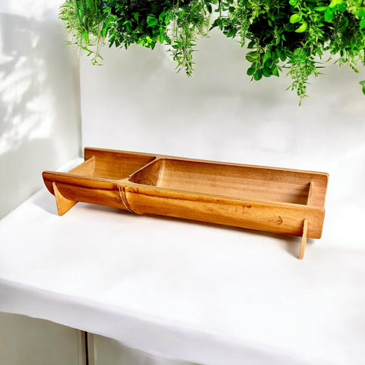 Bamboo Switch - Handcrafted Bamboo Natural Tray | Display Bestseller