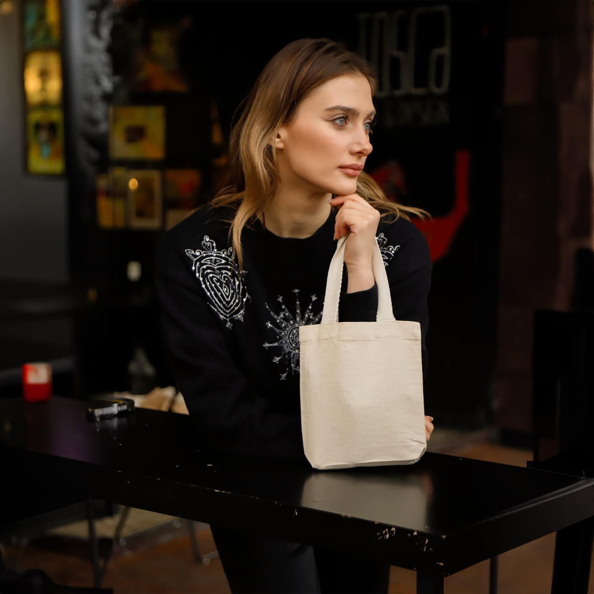 TBF - TBF 8" Mini Cotton Tote - TB108