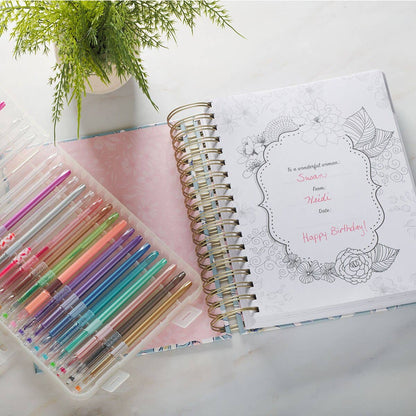 Christian Art Gifts - Coloring Devotional Illustrated Words of Jesus for Women