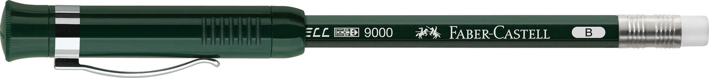 Faber-Castell / Creativity for Kids - Perfect Pencil, Castell 9000 with Built-in Sharpener Cap