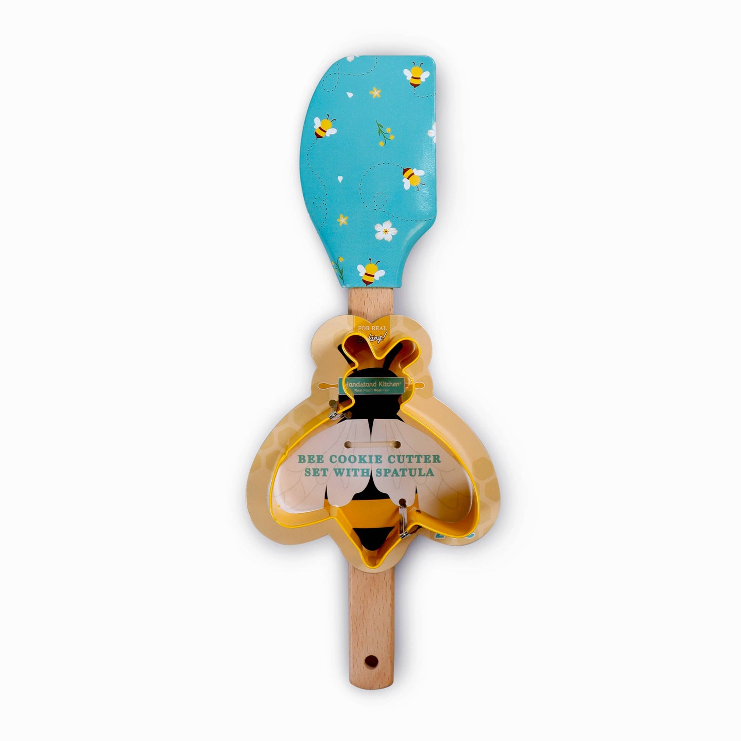 Handstand Kitchen - Blooming Colors Cookie Cutter & Spatula Set Display