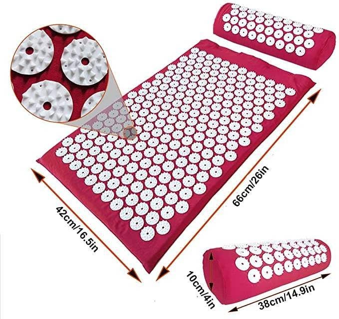 VIGOR - Acupuncture Mattress Mat Back Pain Relief and Neck Pain Reli