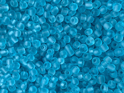 MaddieMayShop - Frost Glass seed beads, 6/m glass beads, Seed Beads Bulk