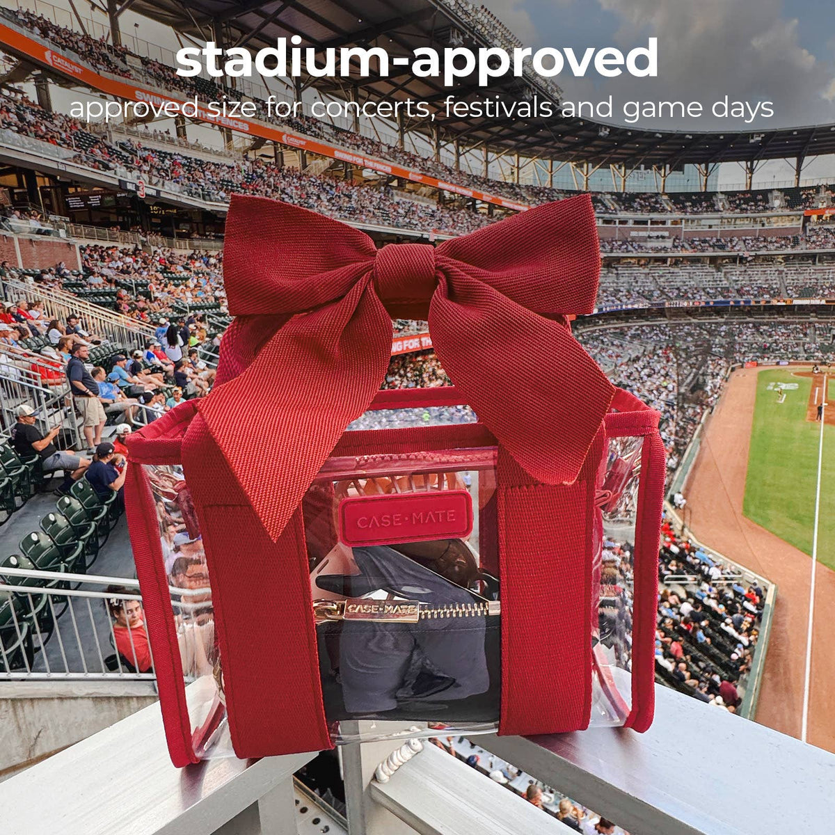 Case-Mate - Case-Mate Clear Stadium Bag