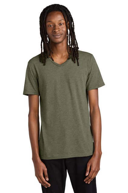 Print The Dream - Allmade® Unisex Tri-Blend V-Neck Tee