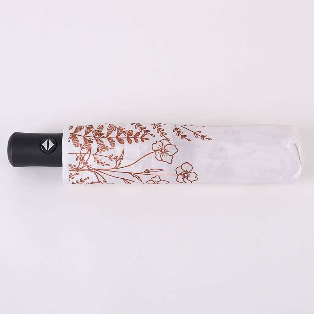 Swanson Christian Products - Compact Umbrella - Isaiah 40:8 Wildflowers