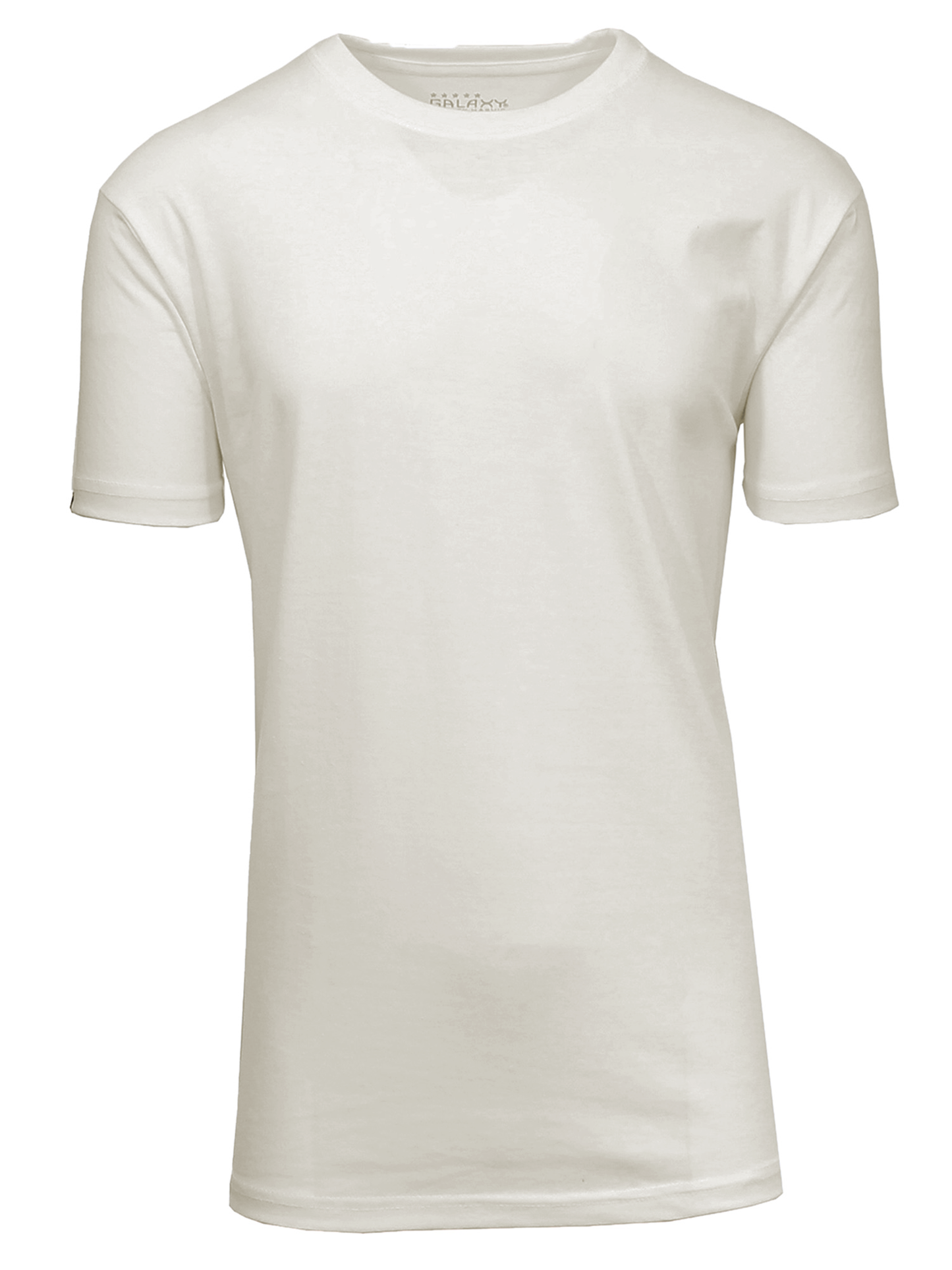 Galaxy By Harvic - Men's Short Sleeve Crew Neck Cotton Blend Classic Tee