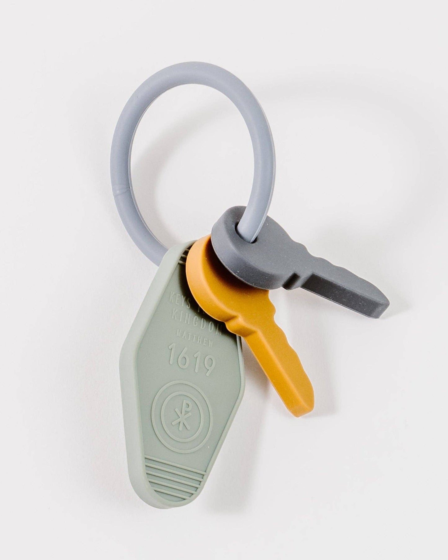 Be A Heart - Keys to the Kingdom Silicone Teethers