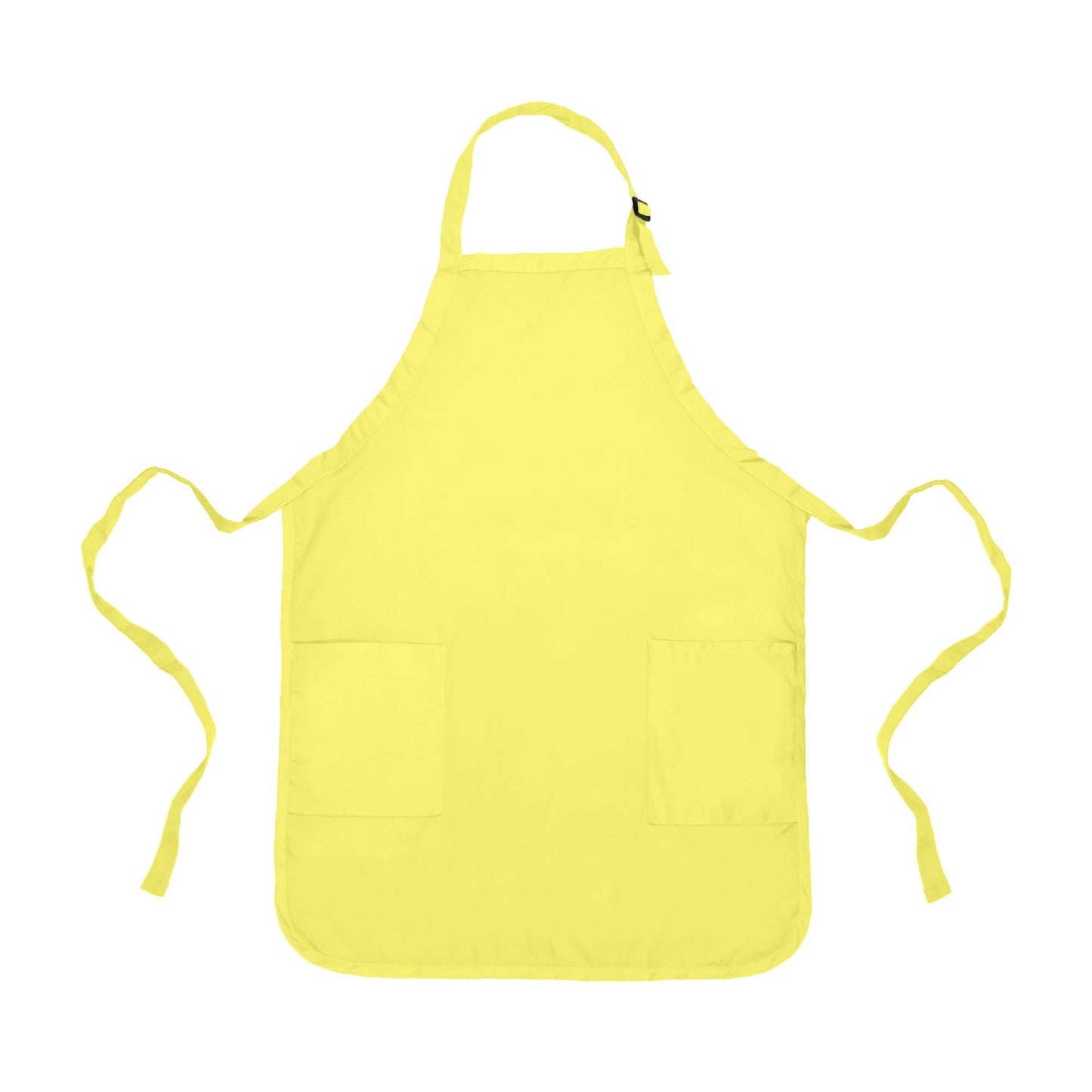 Dalix - DALIX Apron Restaurant Home Spun Poly Cotton 2 Pockets