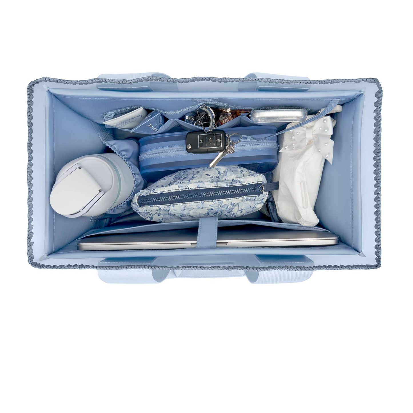 Case-Mate - Case-Mate Jelly Tote Organizer - Carolina Blue