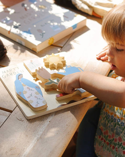 Be A Heart - Mary's Garden Wooden Puzzle