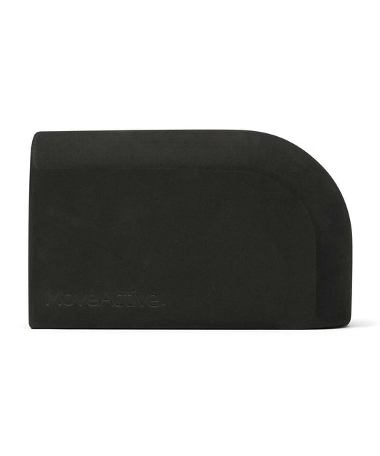 MoveActive - Curved Yoga Block - Black