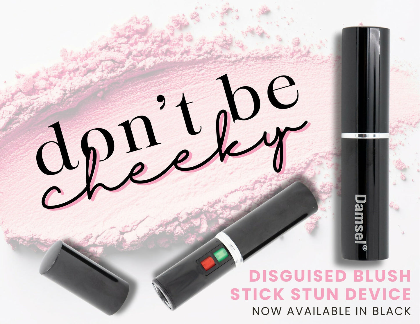 (Black) Don’t Be Cheeky Disguised Stun Device
