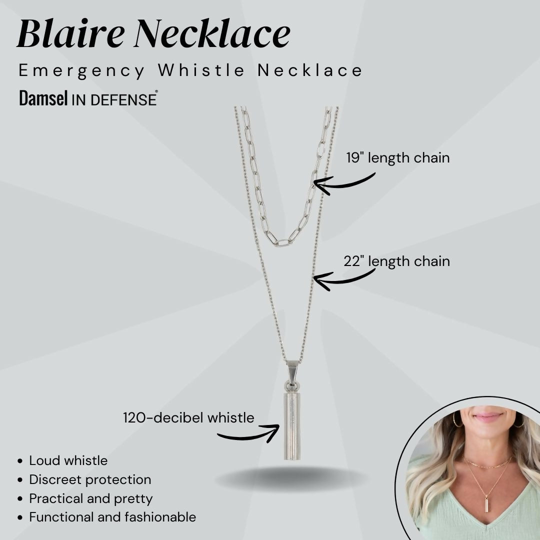 Blaire Self Defense Necklace