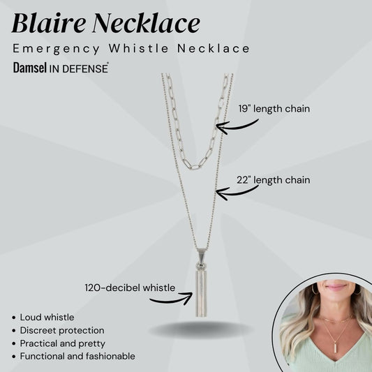 Blaire Self Defense Necklace